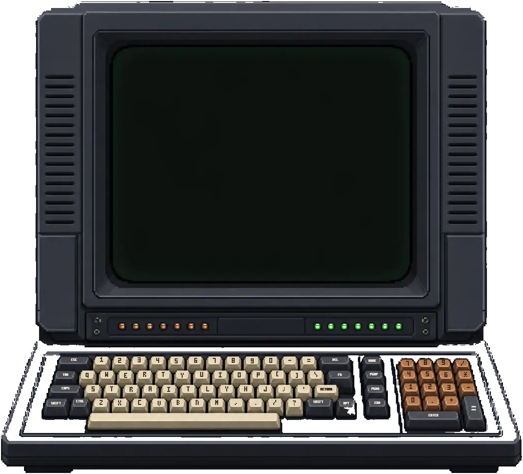 Original Straitly computer showing a cashback terminal demo